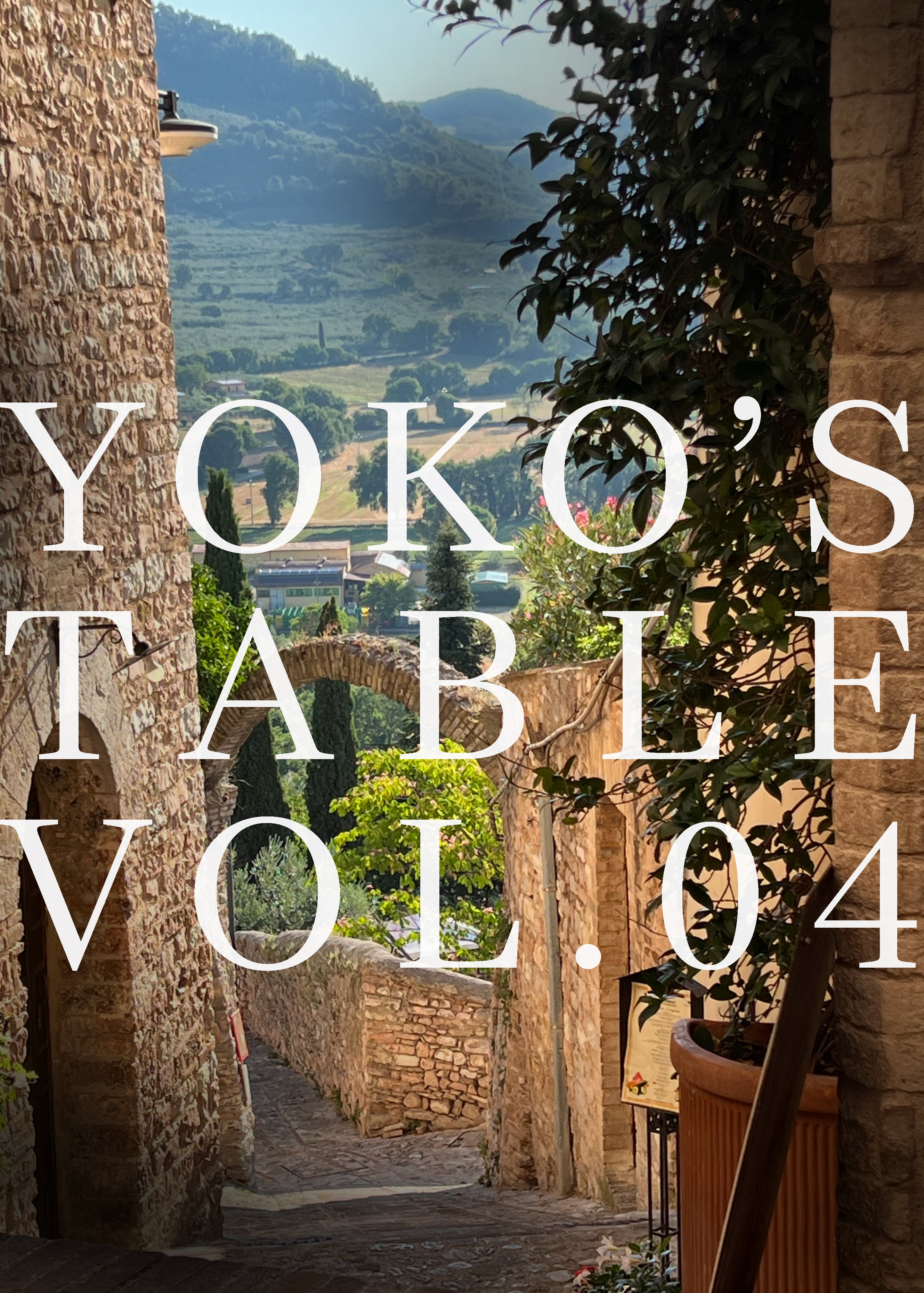 YOKO'S TABLE vol.4 有元葉子のオンライン料理教室「暑い夏こそ、とびきりのおいしさを」
